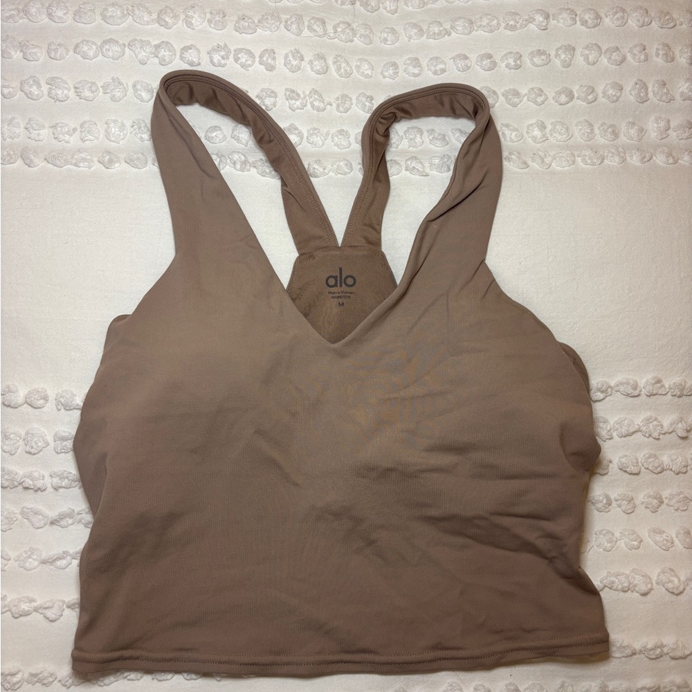Alo Real Bra Tank - Tan